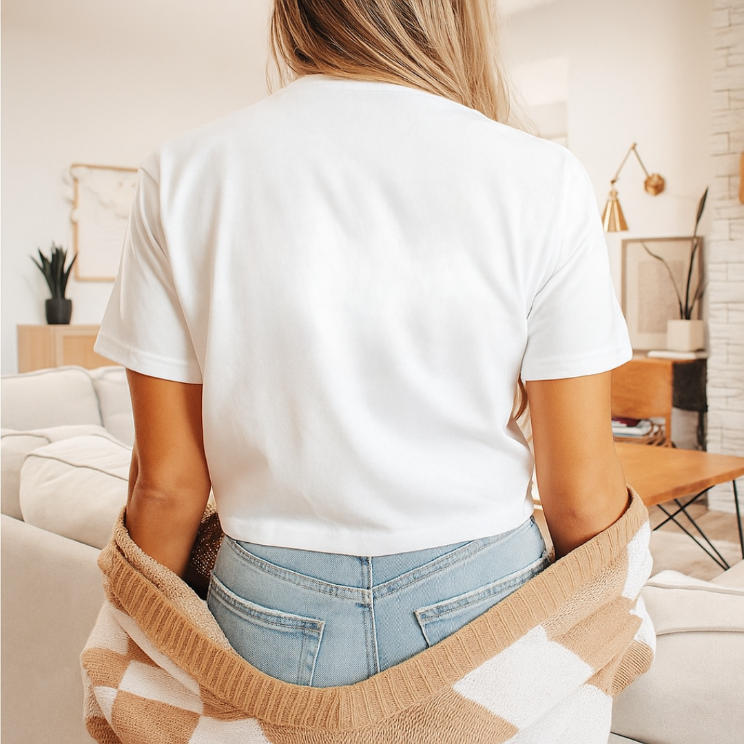 Tri Lububu Crop Top T-Shirt