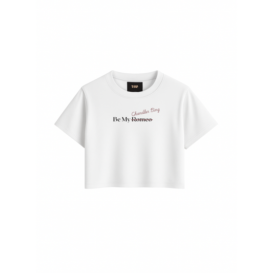 Be My Chandler Bing Crop T-Shirt 